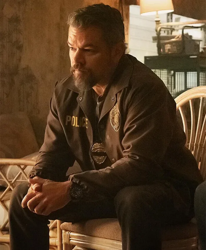 Matt Damon The RIP Police Jacket