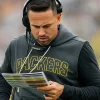Matt Lafleur Packers Grey Pullover Hoodie