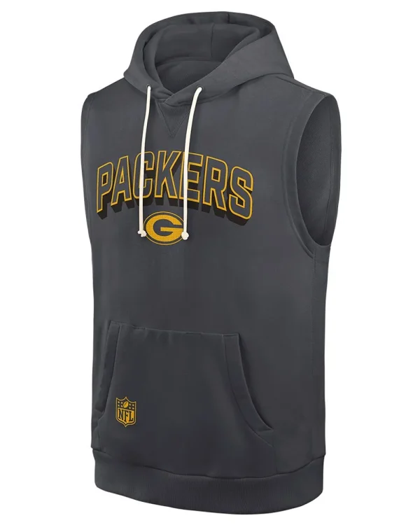 Matt Lafleur Packers Grey Pullover Hoodie For Sale