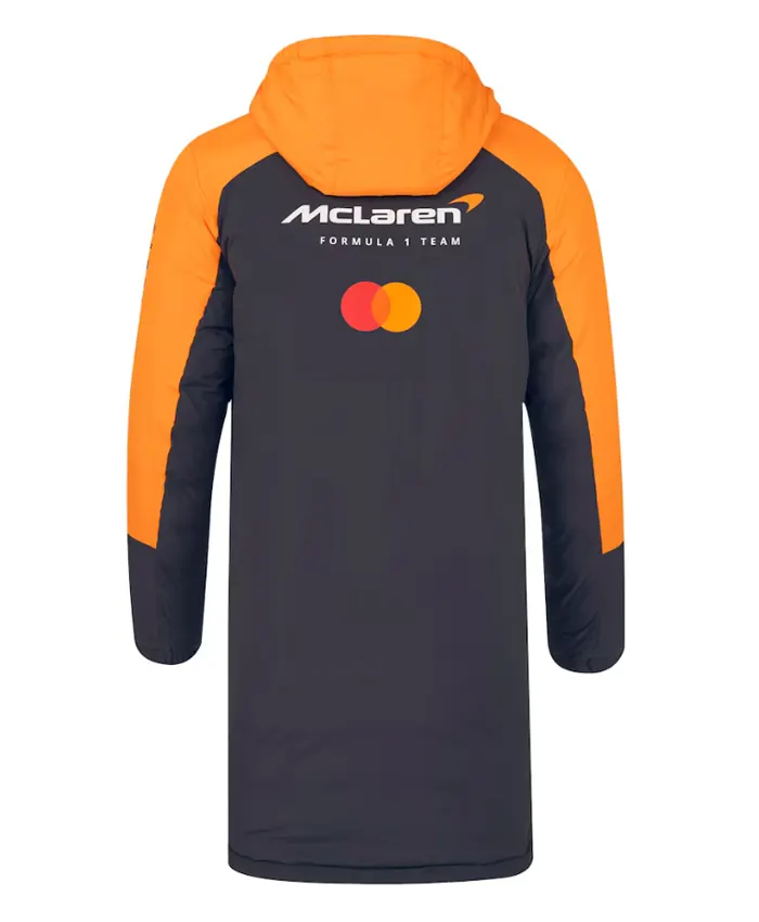 McLaren Team Longline Padded Jacket For Sale