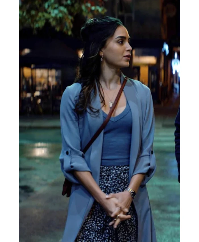Melissa Barrera The Copenhagen Test S01 Blue Coat