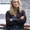 Melissa Roxburgh The Hunting Party S02 Brown Jacket