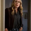 Melissa Roxburgh The Hunting Party S02 Brown Jacket For Sale