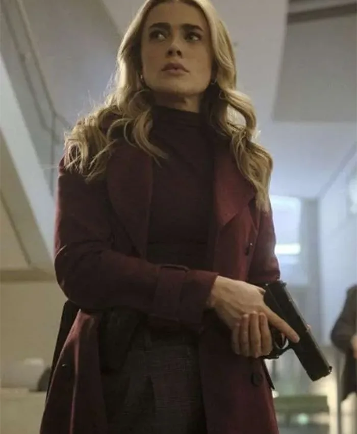 Melissa Roxburgh The Hunting Party S02 Coat For Sale