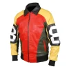 Men’s 8 Ball Multicolor Bomber Jacket Side