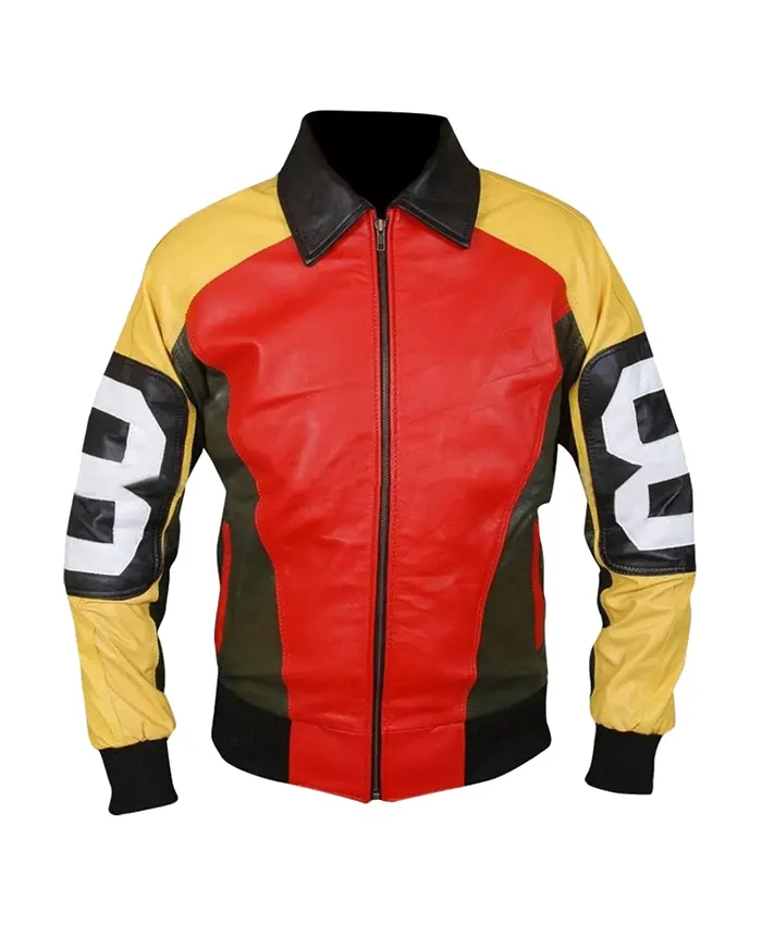 Men’s 8 Ball Multicolor Bomber Jacket