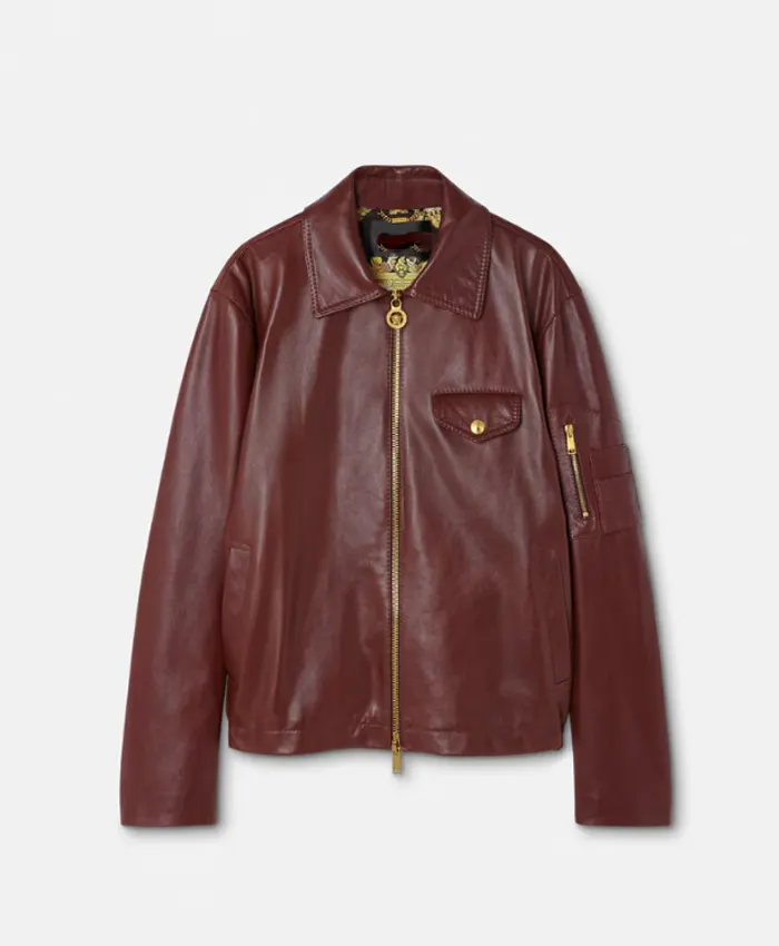 Men's Classic Brown Leather Jacket