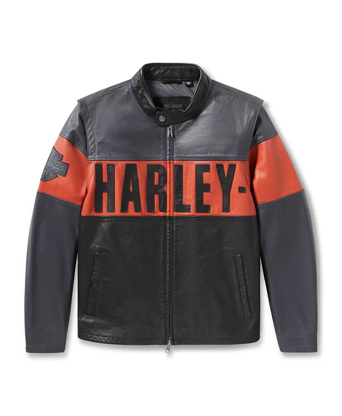 Men's Essential Black Leather Jacket