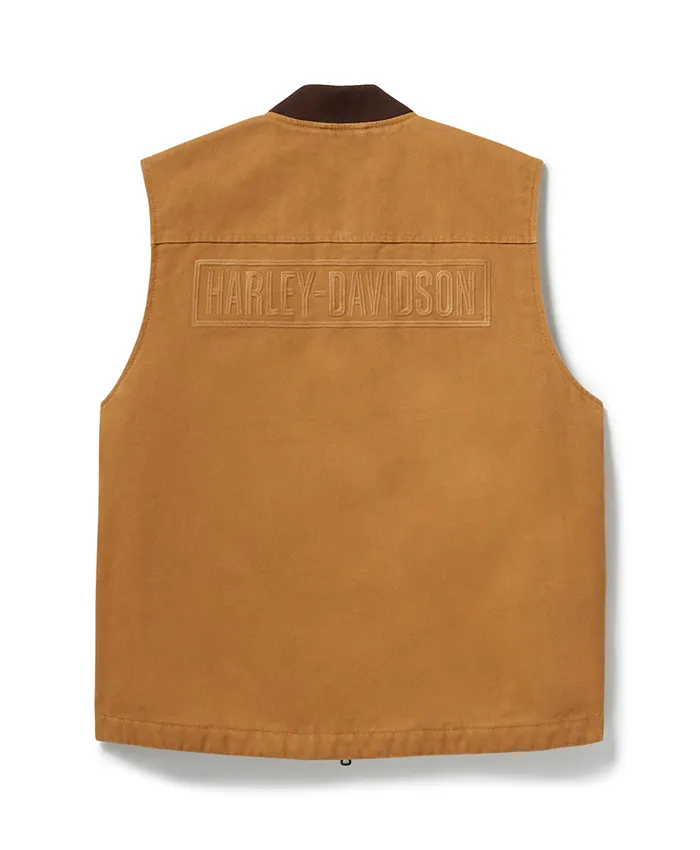 Men's Heritage Brown Vest For Sale