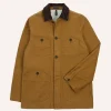 Men's Tobacco Cotton Chore Jacket