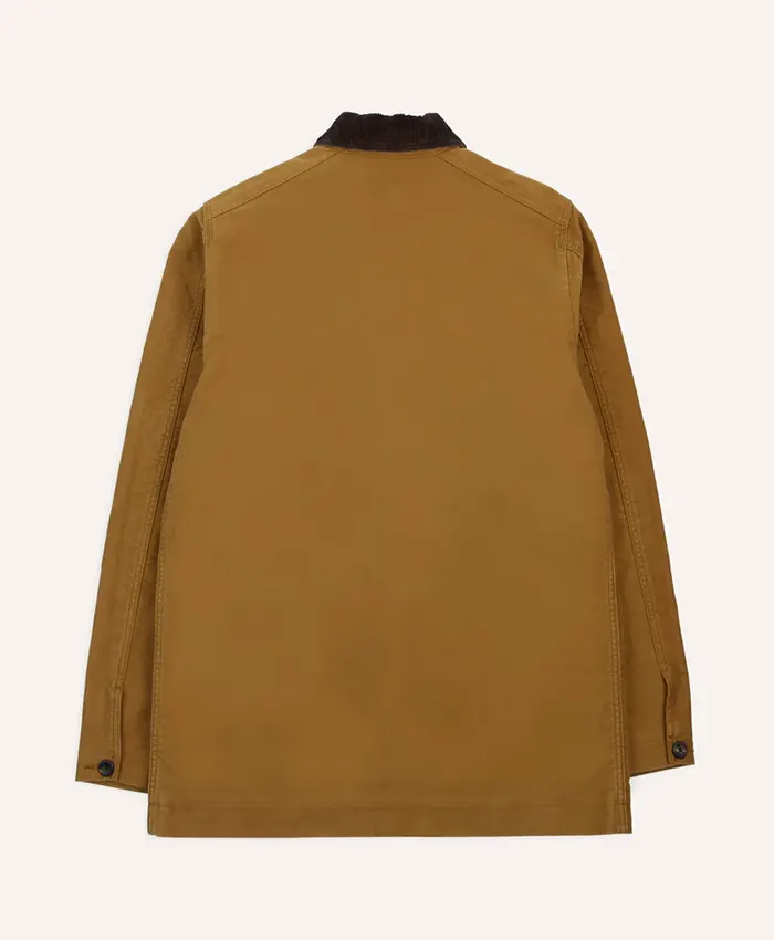 Men's Tobacco Cotton Chore Jacket For Sale