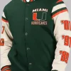 Miami Hurricanes National Champions Xavier Restrepo Jacket-green