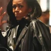 Michelle Obama's Black Leather Jacket