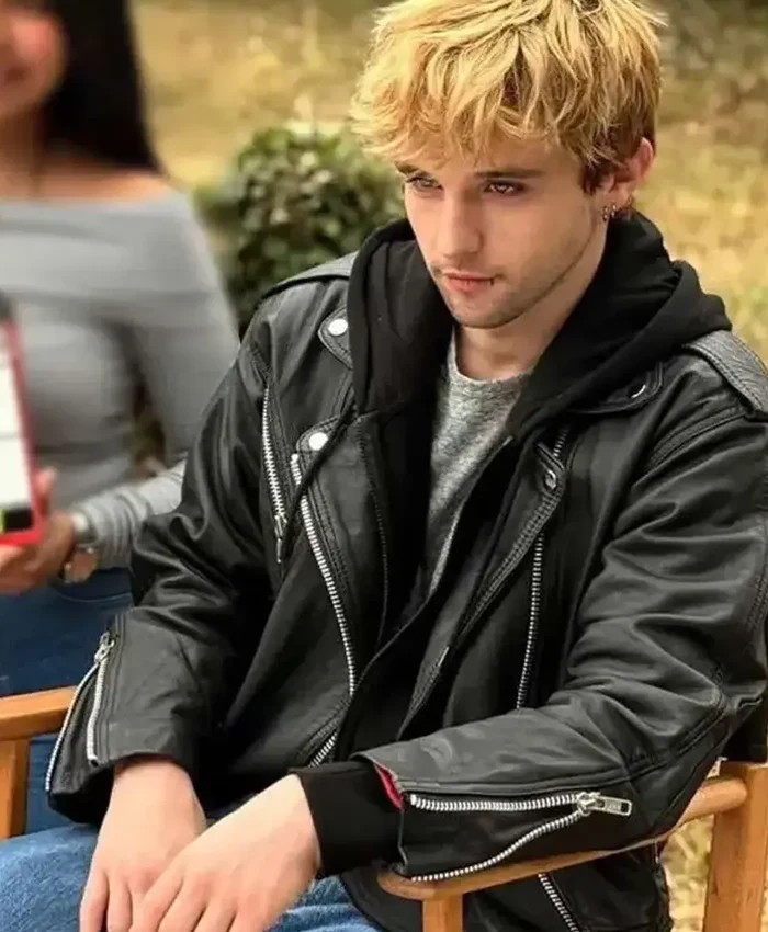 Mikel Niso Boulevard Black Leather Jacket