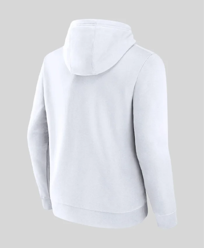 Milano Cortina Winter Olympics 2026 White Hoodie Back