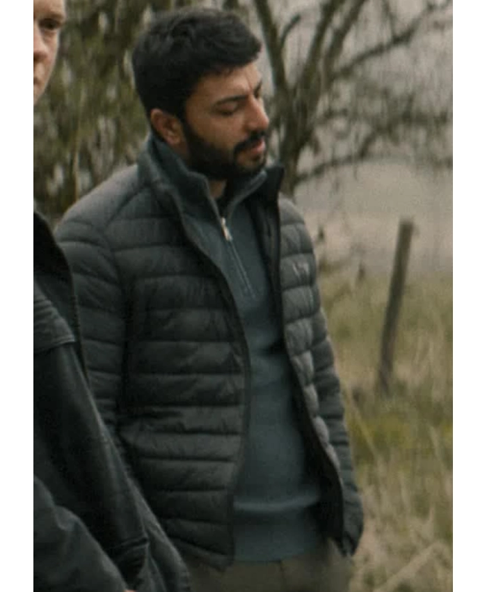 Mohammed Nour Oklah Land of Sin S01 Black Puffer Jacket For Sale