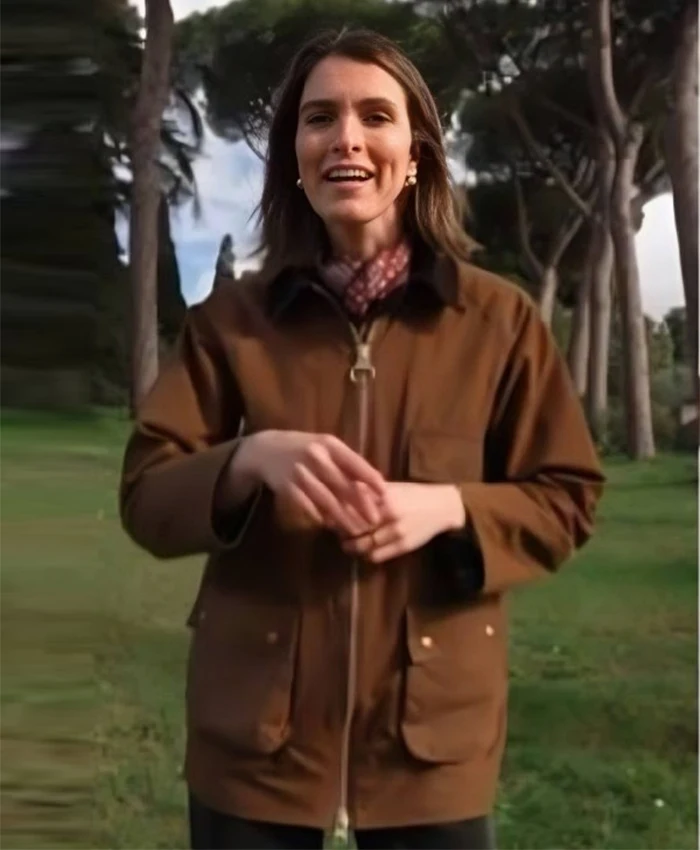 Molly Hunter The Today Show Brown Jacket