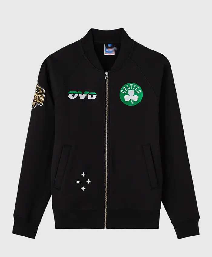 NBA Boston Celtics Black Fleece Jacket