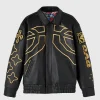 NBA One Game International Black Varsity Jacket