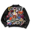 NFL Megapatch Wool & Leather Jacket For Sale