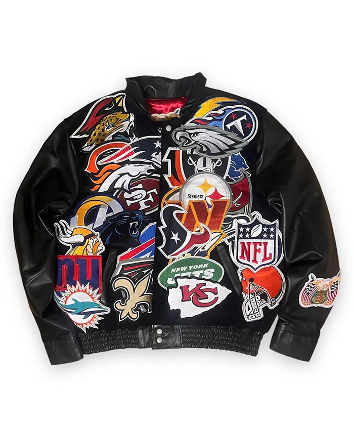 NFL Megapatch Wool & Leather Jacket
