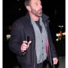 NYC Ben Affleck Black Wool Jacket Side