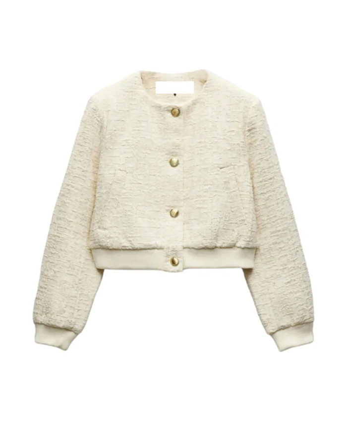 Natasha Kashanian The Valley Persian Style S01 Tweed Jacket For Sale