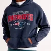 New England Patriots Graphic Popover Hoodie
