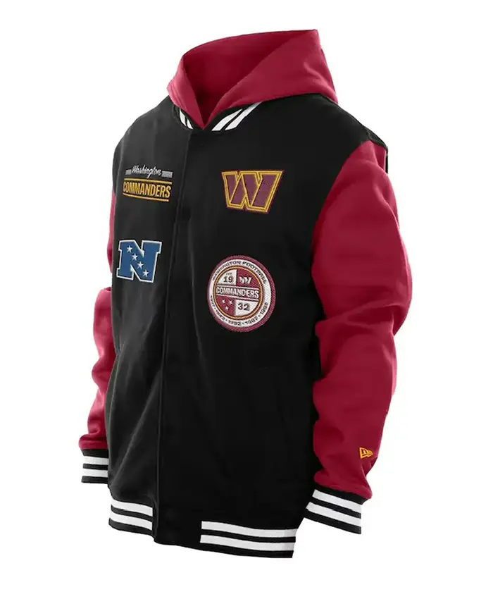 New Era Washington Commanders Hooded Jacket