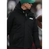 New York Jets Black Hooded Jacket Side