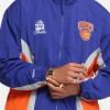 New York Knicks Blue and Orange Track Jacket-casual