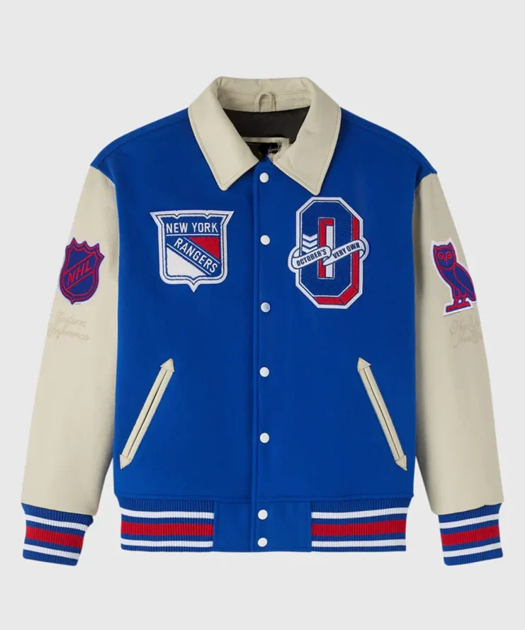 New York Rangers Varsity Jacket