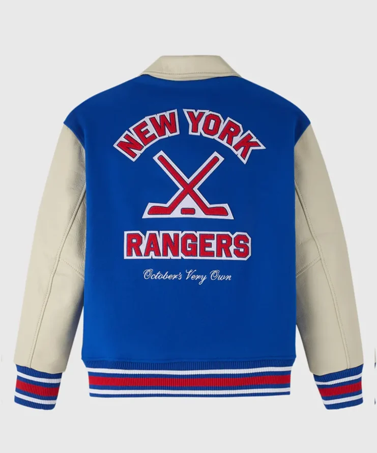 New York Rangers Varsity Jacket For Sale