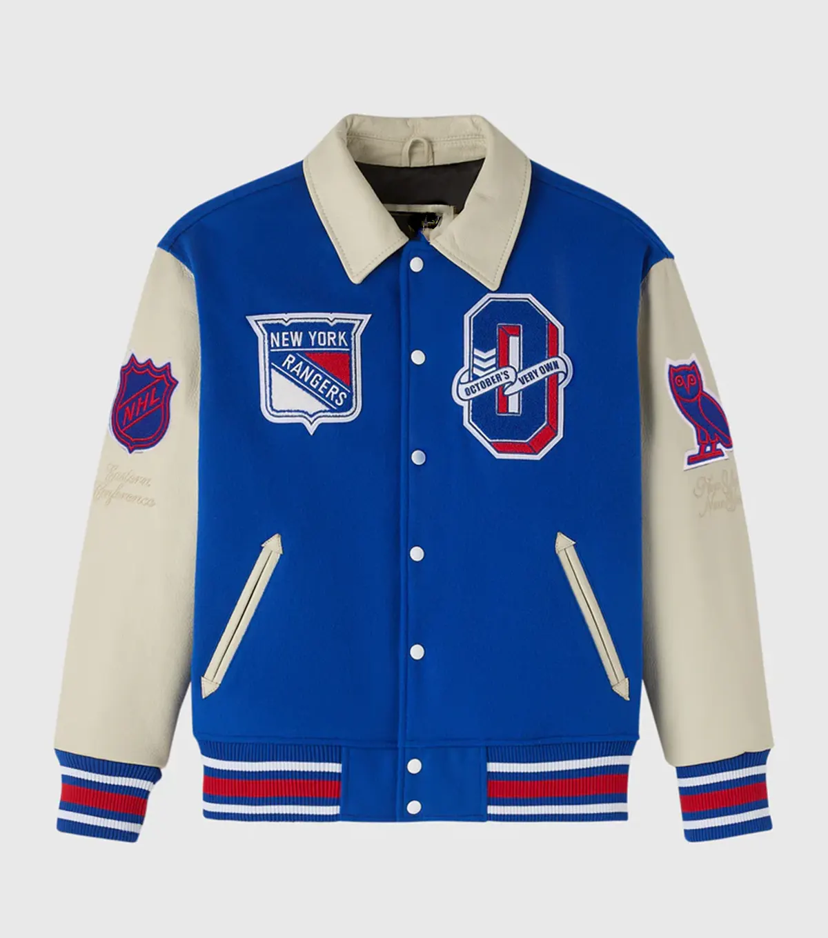 New York Rangers Varsity Jacket