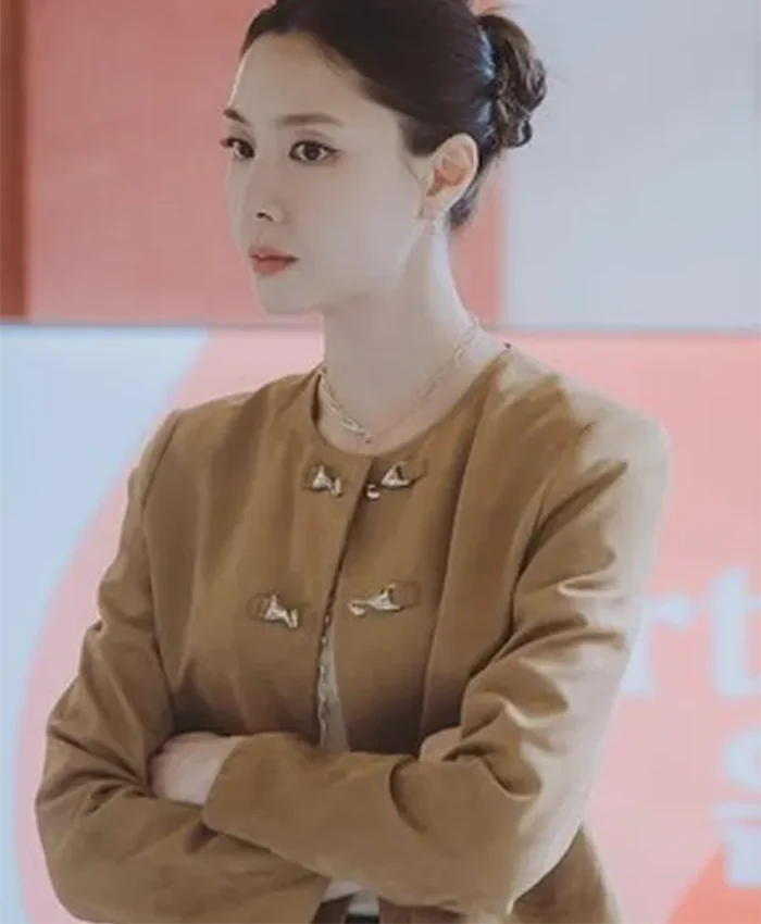 Nice to Not Meet You Seo Ji-hye Brown Jacket For Sale