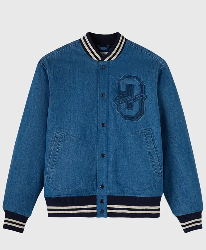 OVO Denim Varsity Jacket