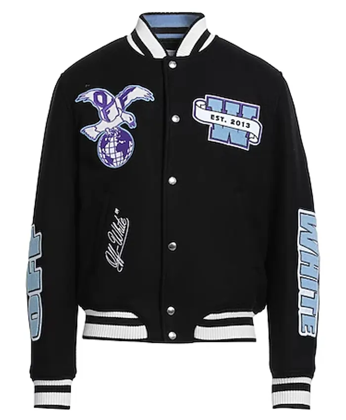 Off-White Eagle Varsity Jacket