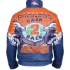 Premium Denver Broncos Shannon Sharpe letterman jacket for everyday game day style