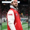 Ohio State Bryce Harper Red And White Varsity Jacket