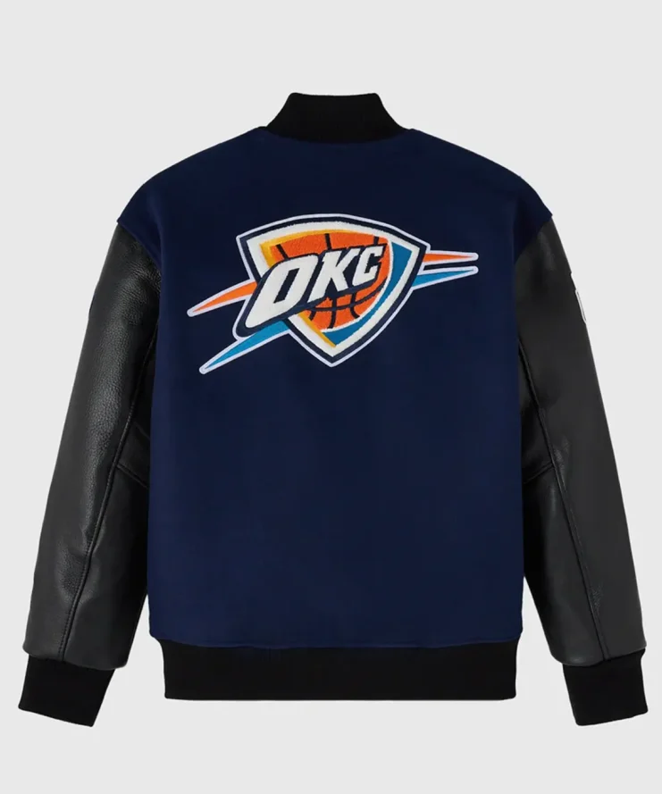 Oklahoma City Thunder Varsity Jacket For Sale
