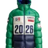 Olympics 2026 Polo Team USA Closing Ceremony Green Jacket