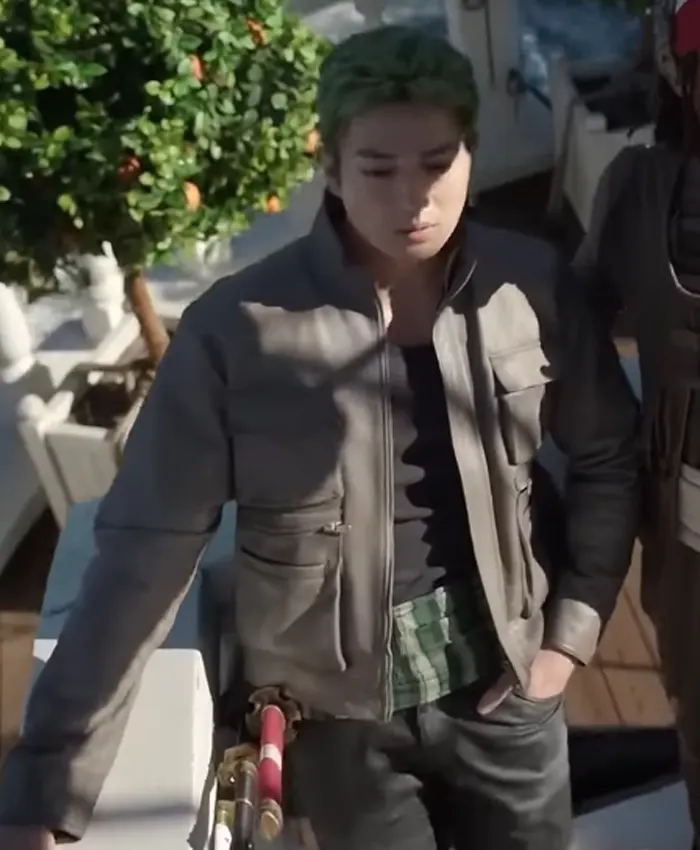 One Piece S02 Roronoa Zoro Grey Jacket