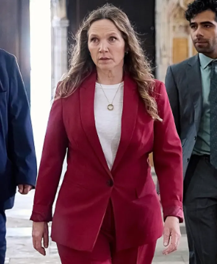 Patience DI Frankie Monroe Maroon Blazer