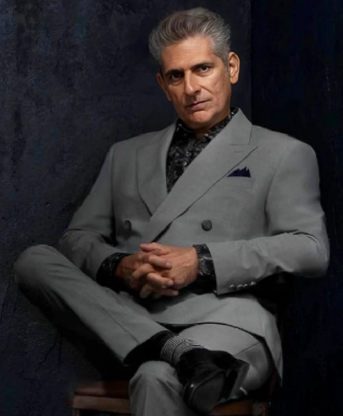 Patrick Dempsey Memory of a Killer Grey Blazer