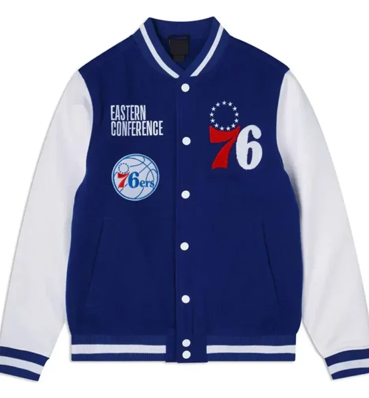 Philadelphia 76ers Eastern Conference Varsity Jacket