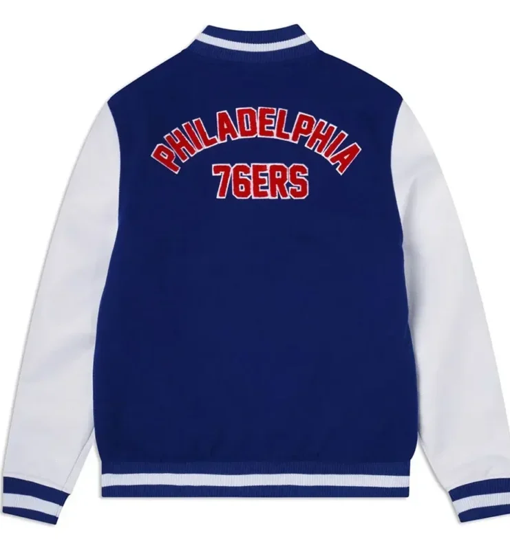 Philadelphia 76ers Eastern Conference Varsity Jacket For Sale