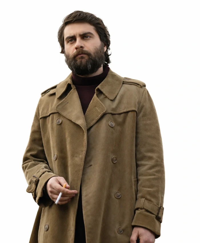 Pierluigi Gigante The Big Fake Corduroy Trench Coat