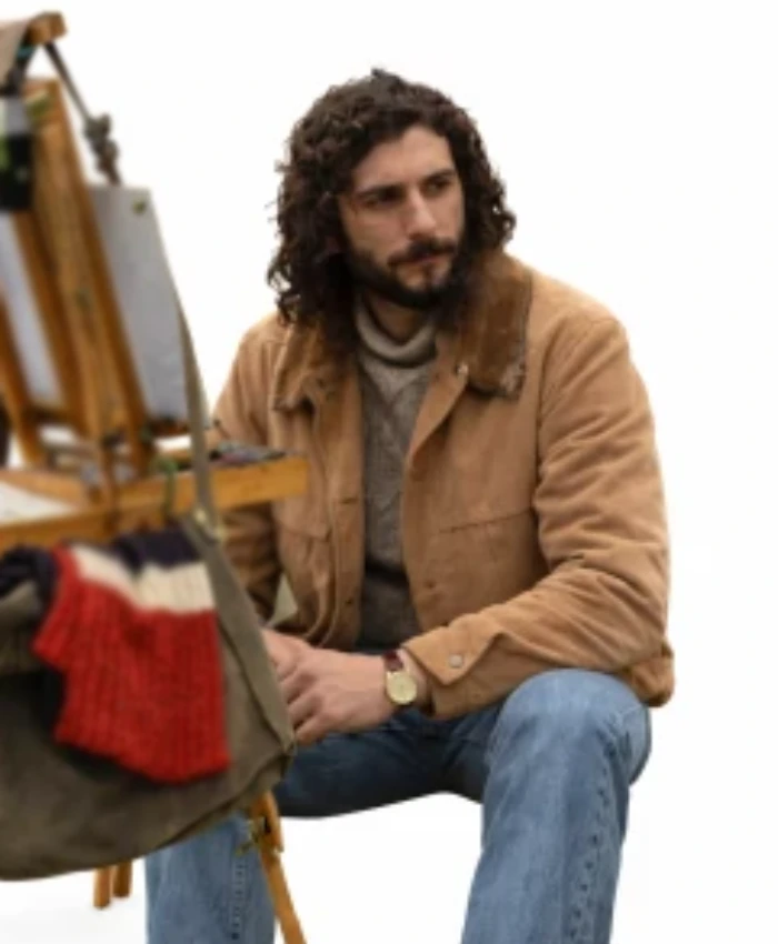 Pietro Castellitto The Big Fake Tan Brown Jacket