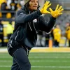 Pittsburgh Steelers Sideline Black Hoodie Front