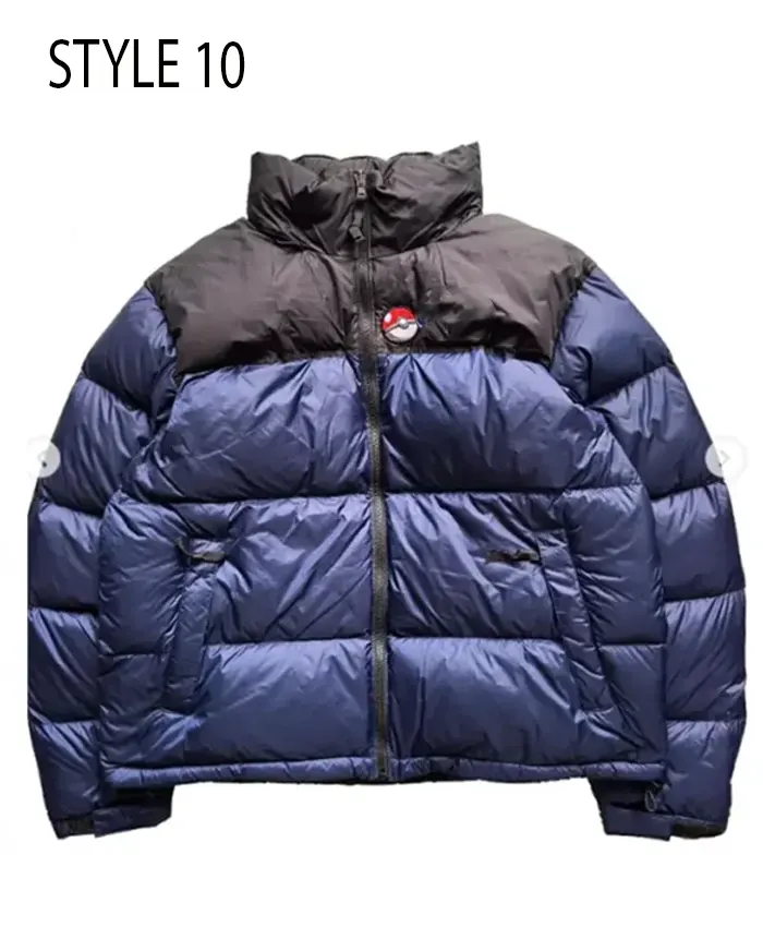 Pokemon Nuptse Dark Blue Jacket